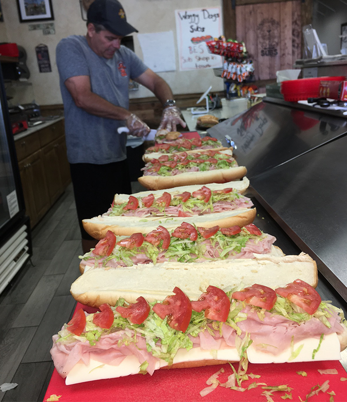 Town Hero Subs Catering
