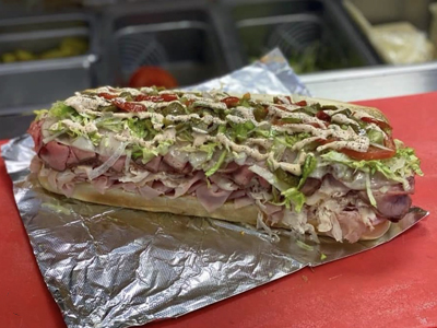 Roast Beef Town Hero Sub